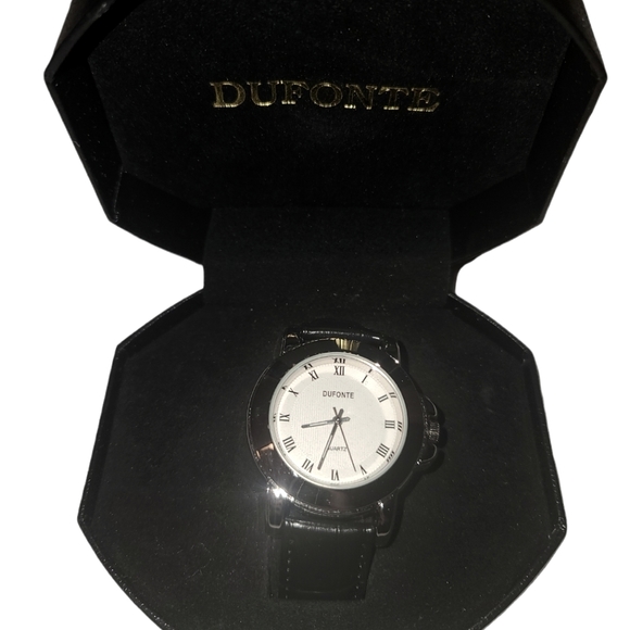 Dufonte by Lucien Picard Men's Wristwatch in Box - Picture 2 of 5